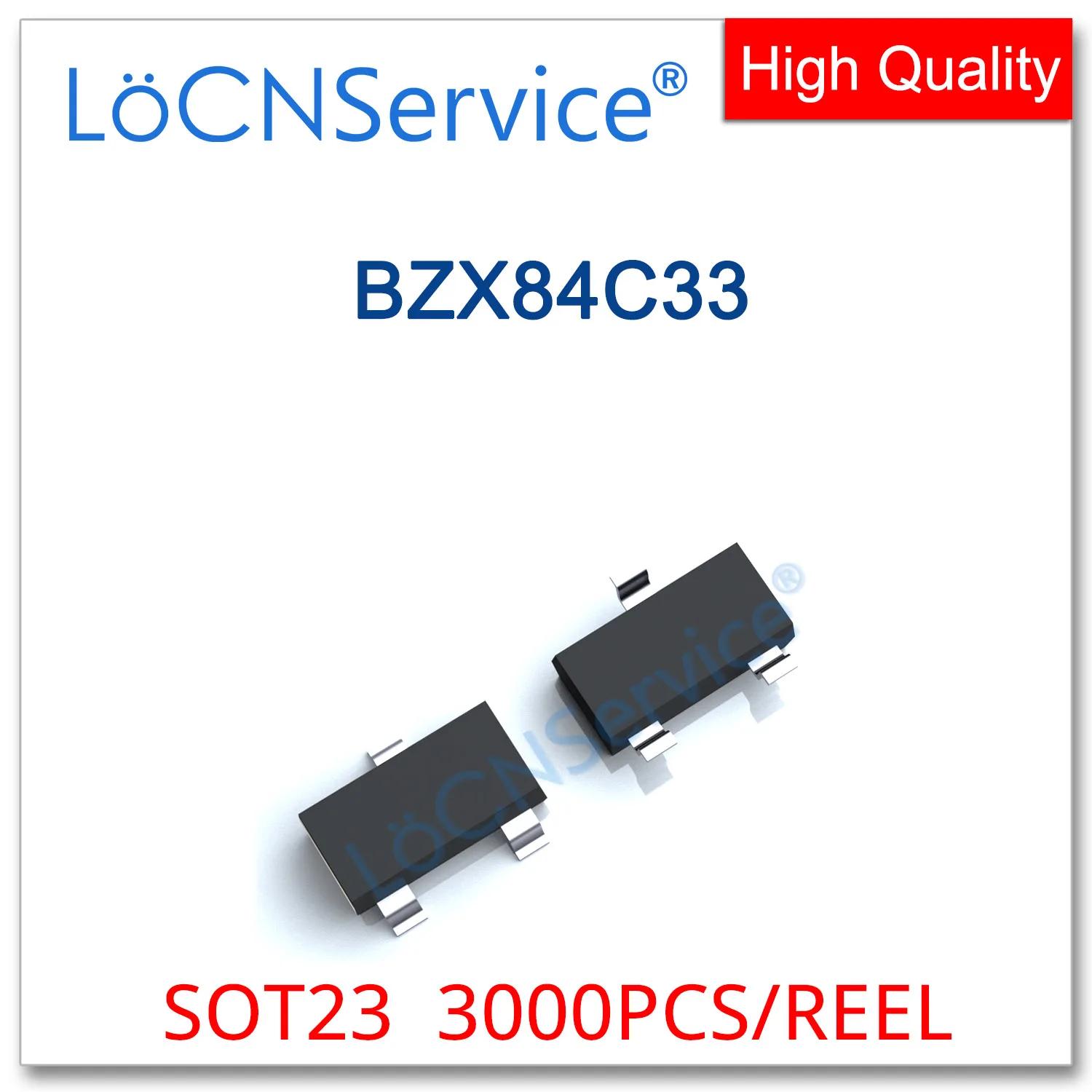 LoCNService ǰ  ̿, 3000PCs, SOT23, 0.35W, BZX84C33, 33V, BZX84C